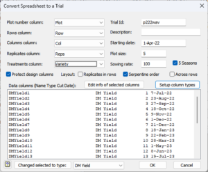 Convert Sheet To A Trial Genstat Knowledge Base 2024