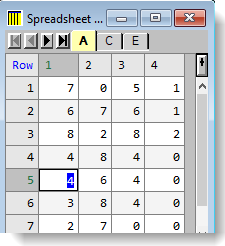 Splitting a Workbook into new Spreadsheets • Genstat Knowledge Base